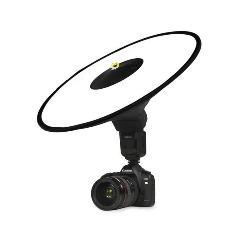 Picture of Camera Gray Card Tapered Photo Flash Light Tube Storage Bag Outer Flash Cover Silver White Reflector Camera Soft Light Cover