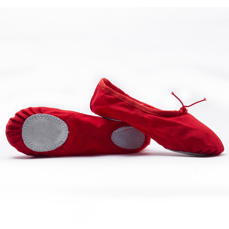 Picture of Dance shoes lace-free elastic female children's soft bottom exercise shoes indoor body yoga cat claw dancing shoes wholesale