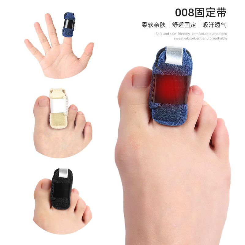 Finger Joint Protection Belt Toe Sprain Dislocation Support Belt Thumb Bending Bow Stretching Exercise Belt
