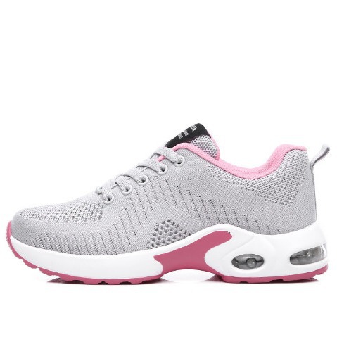 2025 Cross-Border Wholesale Amazon Independent Station Aliexpress Outdoor Hollow Sports Summer Fly-Knit Shoes Single Style Women's Shoes