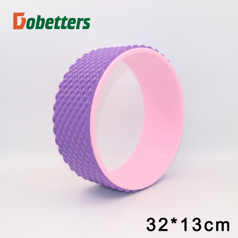 Picture of 32*14cm auxiliary wheel yogawheel pregnant women parent-child yoga wheel fitness equipment yoga fitness abdominal wheel
