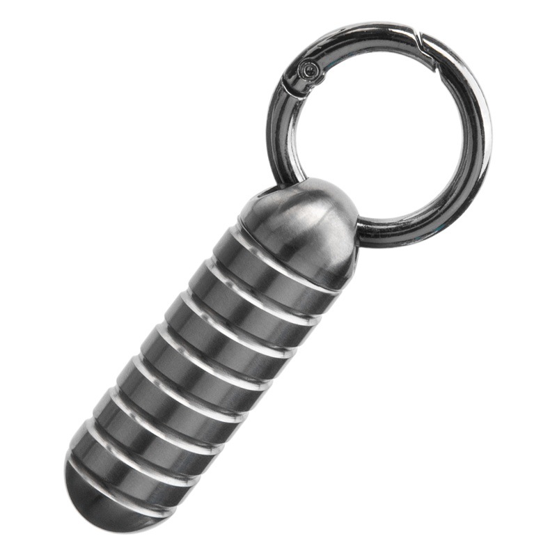 Portable capsule small medicine bottle titanium alloy waterproof warehouse elderly heart-saving pill portable first aid medicine bottle sealed bottle