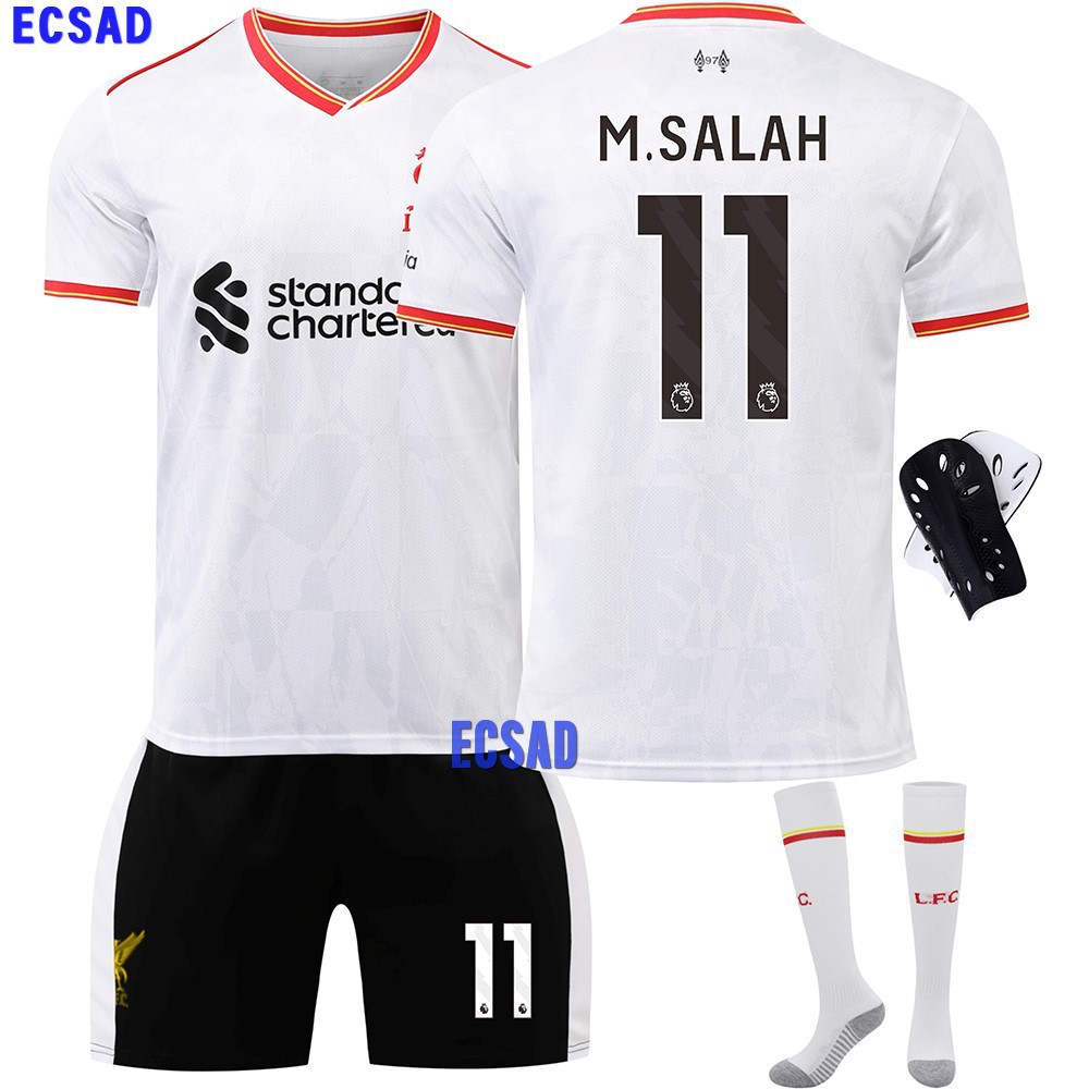Football training uniform 2425 Liverpool two-team football uniform No. 11 Salah 9 Nunez 14 Chiesa 3 Endo