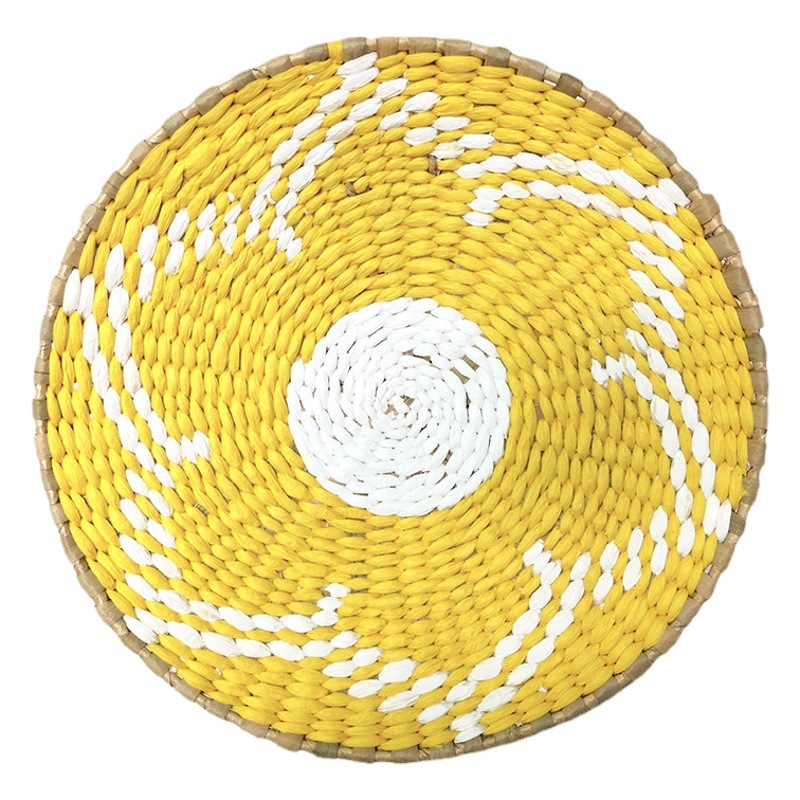 Bohemian Style Wall Decoration Straw Wall Decoration Background Wall Decoration Wall Hanging Sofa Bedside Hand-woven Wall Hanging