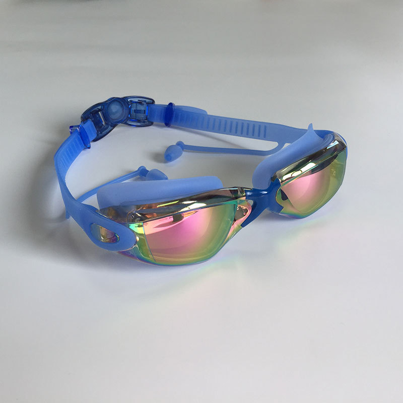 Picture of Swimming goggles new 2025 swimming equipment electroplating swimming goggles adult waterproof anti-fog silicone swimming glasses wholesale