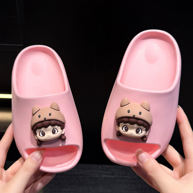 Cute Girls Slippers for Outer Wear Eva Kidsren's Slippers Women's Home Slippers Baby Boys Slippers Boys and Girls Shoes
