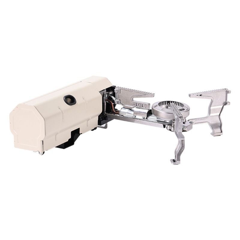 New folding card stove outdoor camping picnic gas stove portable fire boiler tea stove in stock wholesale