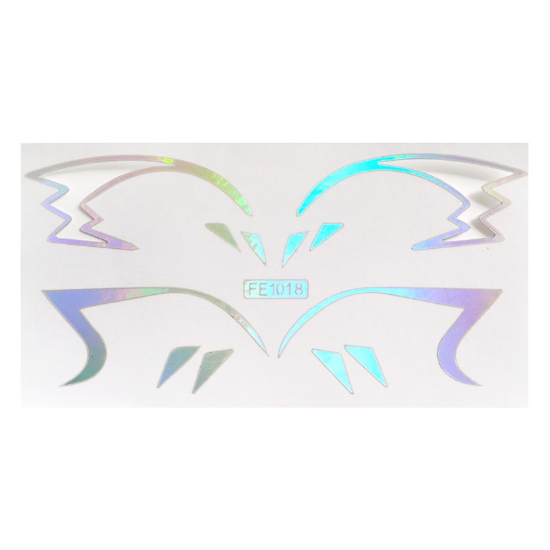 Picture of Spot Eyeliner Stickers for Lazy European and American Eye Makeup Stickers Laser Cut Out Template Makeup Painted Tattoo Stickers