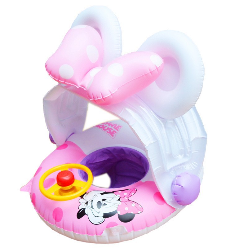Picture of Children's swimming ring armpit ring seat ring 1-6 years old children's aircraft steering wheel inflatable Mount baby 2 boys and girls