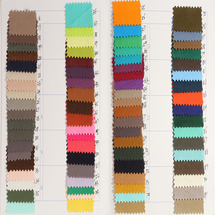 Cross-border 20s * 16s cotton yarn card 128*60 woven twill cotton hat pants skirt cotton fabric wholesale