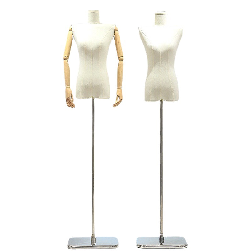 Korean Style Clothing Store Model Props Women's Clothing Window Display Stand Full Body Flat Chest Right Angle Shoulder Flat Shoulder Doll Model Stand