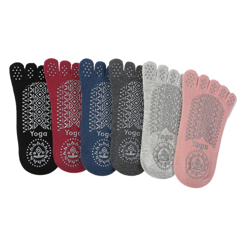 New Hot Sale Professional Non-slip Yoga Socks Women Air Yoga Shoes Dance Socks Five-finger Socks Soft Bottom Indoor Sports