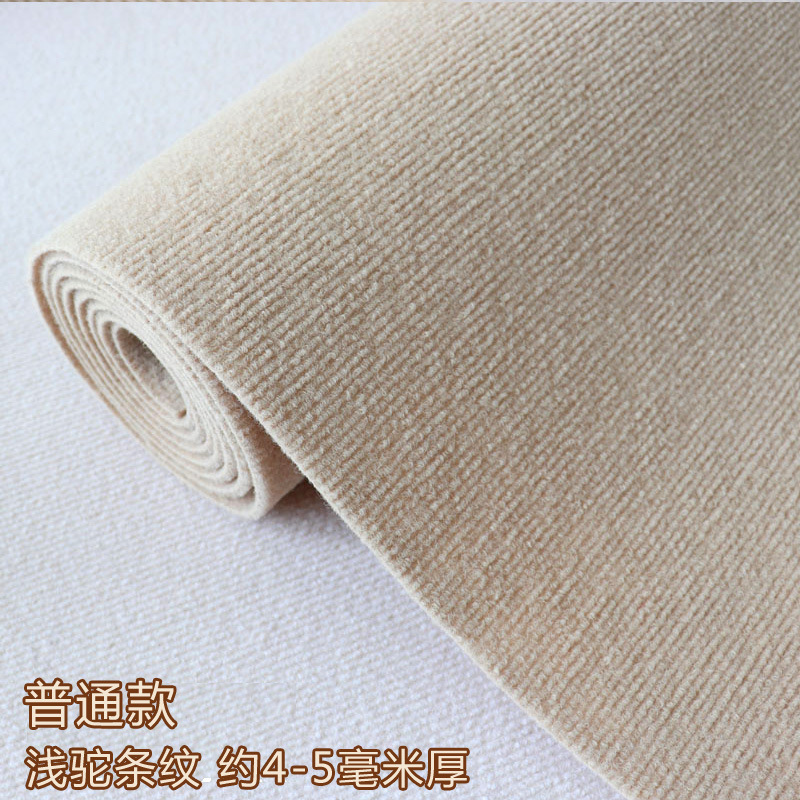 Picture of Cement Floor Door Carpet Bedroom Spread Large Area Living Room Outdoor Room Carpet Bay Window Bedside Striped Mat