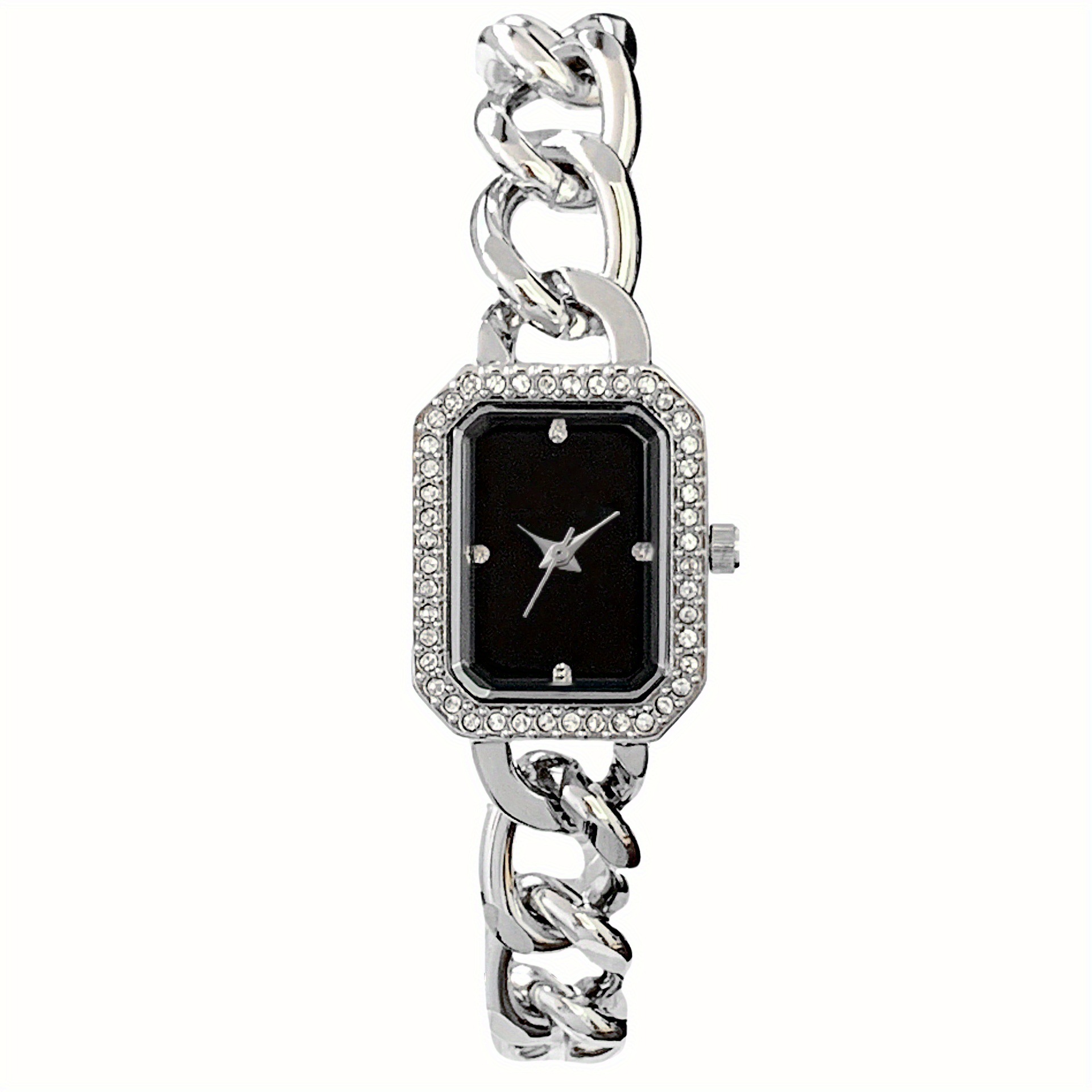 Picture of Live with Goods Hot Selling Chain Decorative Women's Bracelet Watch Distinctive Square Small Dial All-match Chanel Style Women's Watch