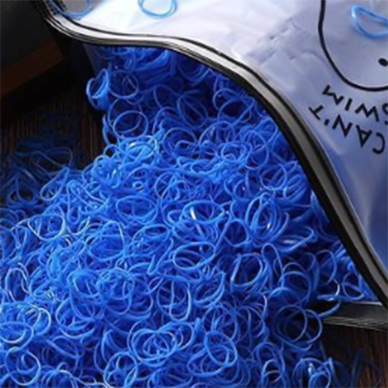Picture of Children's Hair Rope Disposable Rubber Band Girls' Baby Strongly Pull Constantly Boxed Small Hair Rings Do Not Hit Hair Rope