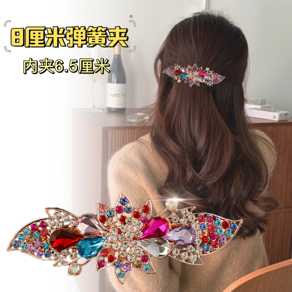Korean Style Bow Hairpin Hair Accessories for Women, Versatile and Elegant Spring Headband for the Back of the Head, Hairpin Clip, Wholesale Bangs