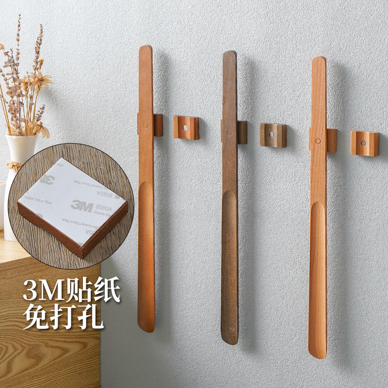 Picture of Wangshe Magnetic Shoehorn High-end Household Shoe Lift with Long Handle Shoe Wearer for Pregnant Women and Elderly Women Wear Shoes with Super Long Handle Without Bending