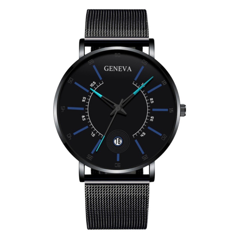 Internet Celebrity New Concept Watch Male Student Trendy Korean Version Personalized Ultra-Thin Life Waterproof Men's Quartz Watch Watch