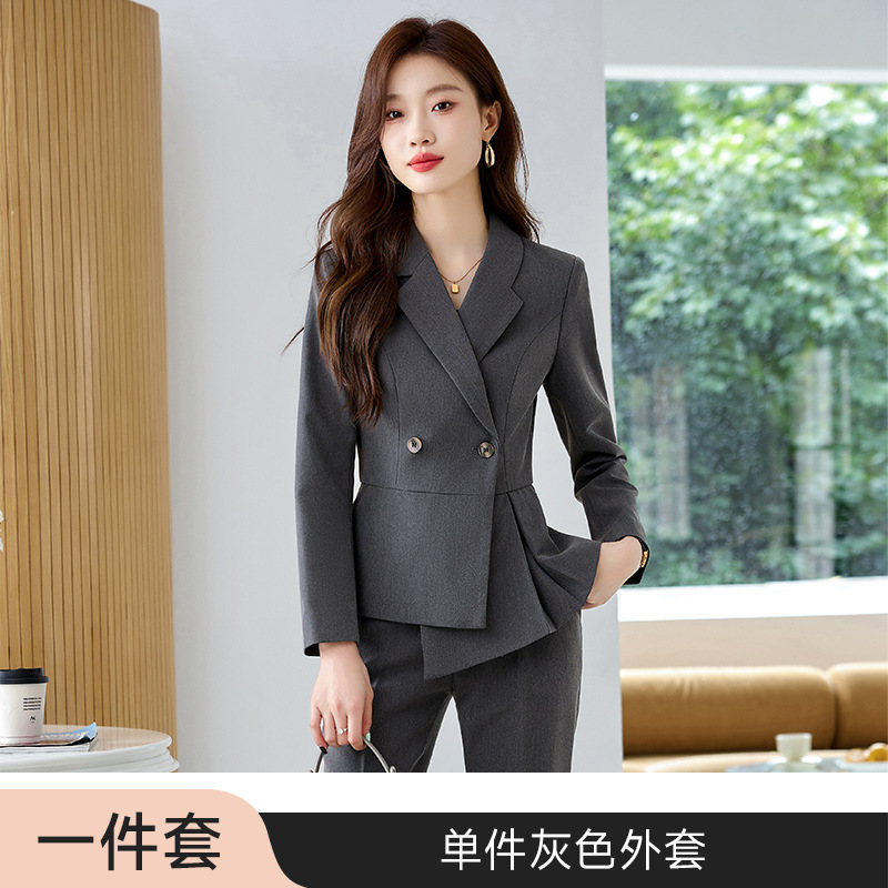 Picture of High-end Suit Jacket Women's Autumn Thick Winter High-end Business Wear Interview Dress Suit suit Work Clothes
