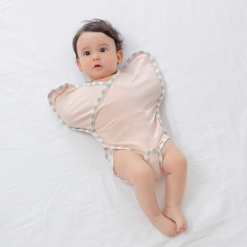 Newborn Baby Sleeping Bag Surrender Anti-Scare Jump Anti-Scare Spring and Summer Universal Newborn Swaddling Security Anti-kick