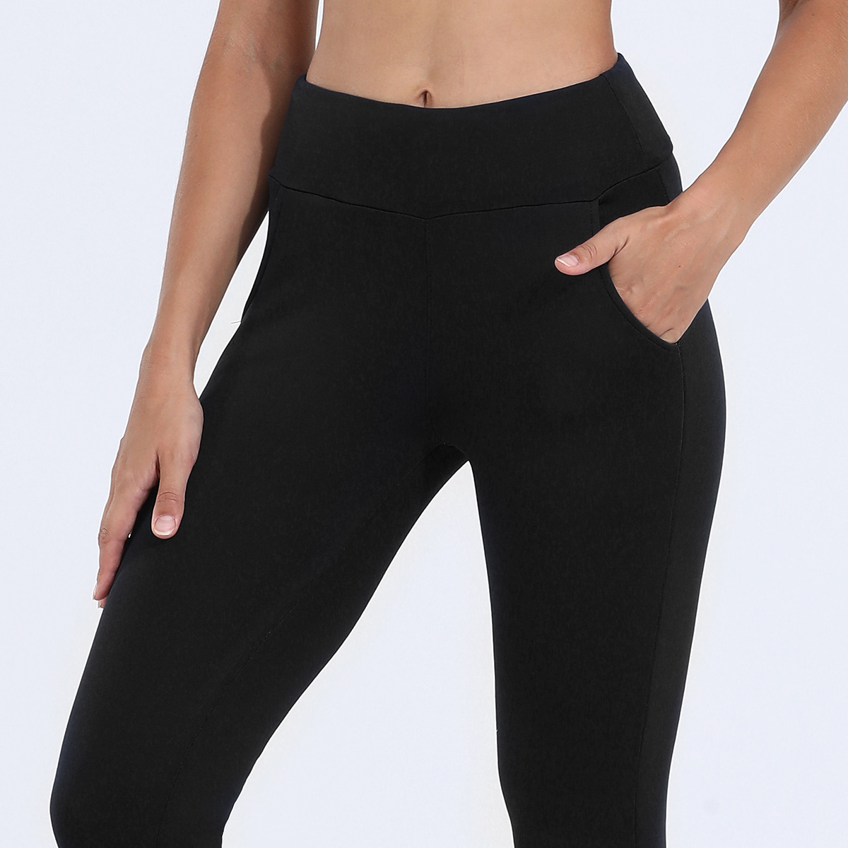 Picture of Cross-Border Popular Temu Aliexpress Cashmere Fleece-Lined Thickeneded Autumn and Winter Leggings for Women 2025 Warm Pants