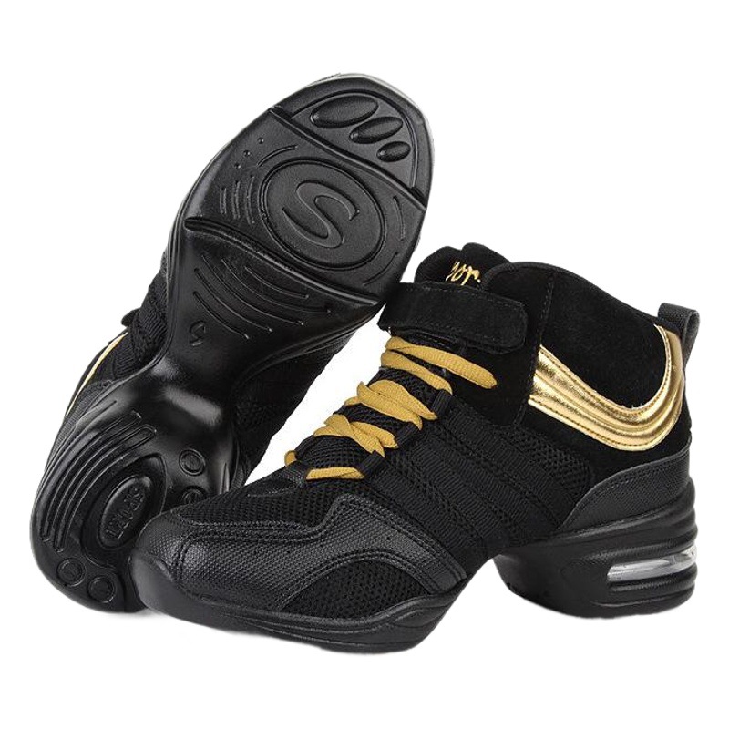 Spring and Summer New Style Dance Shoes Square Dance Shoes Women's High-top Soft Sole Modern Mesh Breathable Dance Shoes Fitness Sports