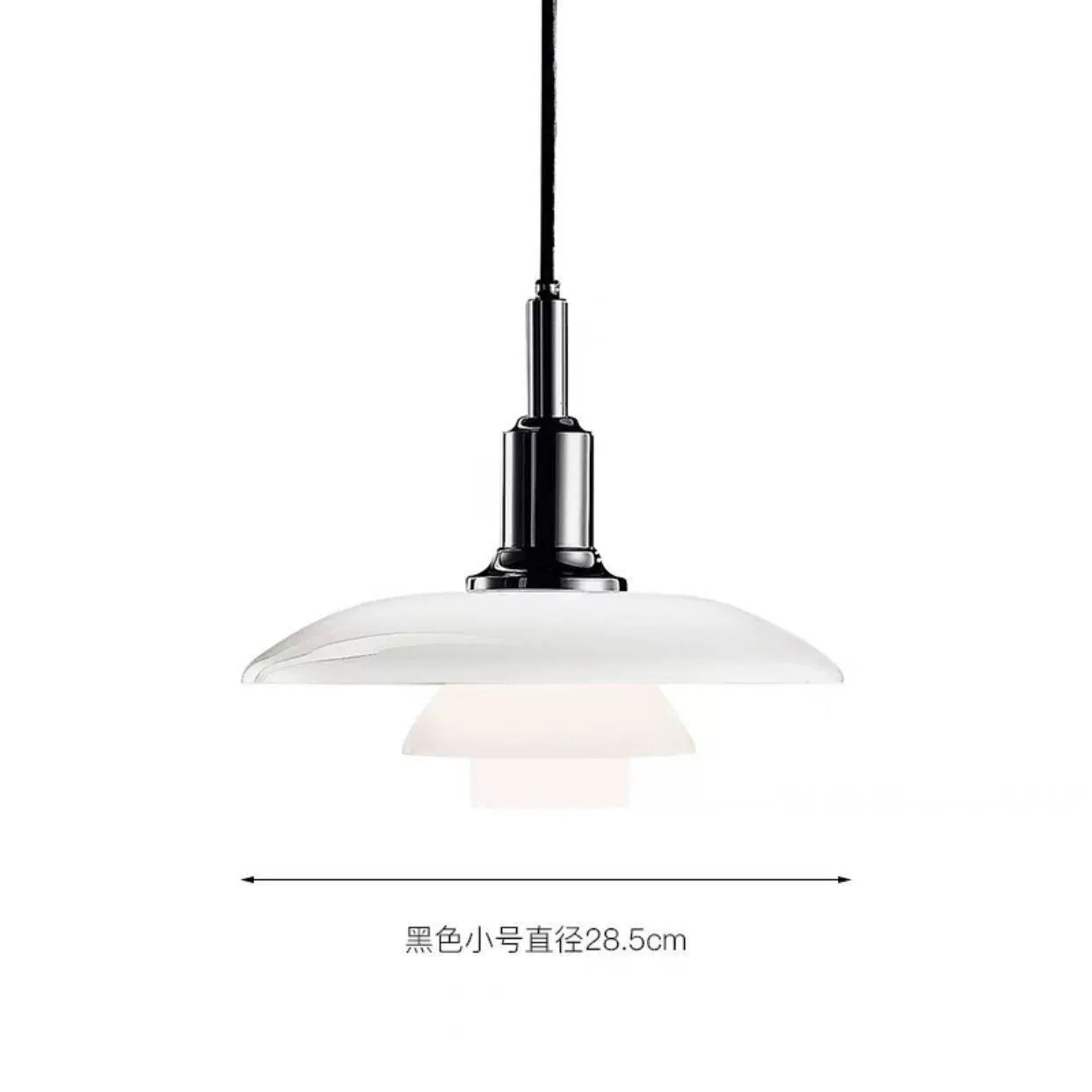 Picture of Nordic Creative Designer Glass Chandelier Advanced Sense Bedroom Restaurant Hotel Homestay Light Luxury Decorative Bar Table Lamp