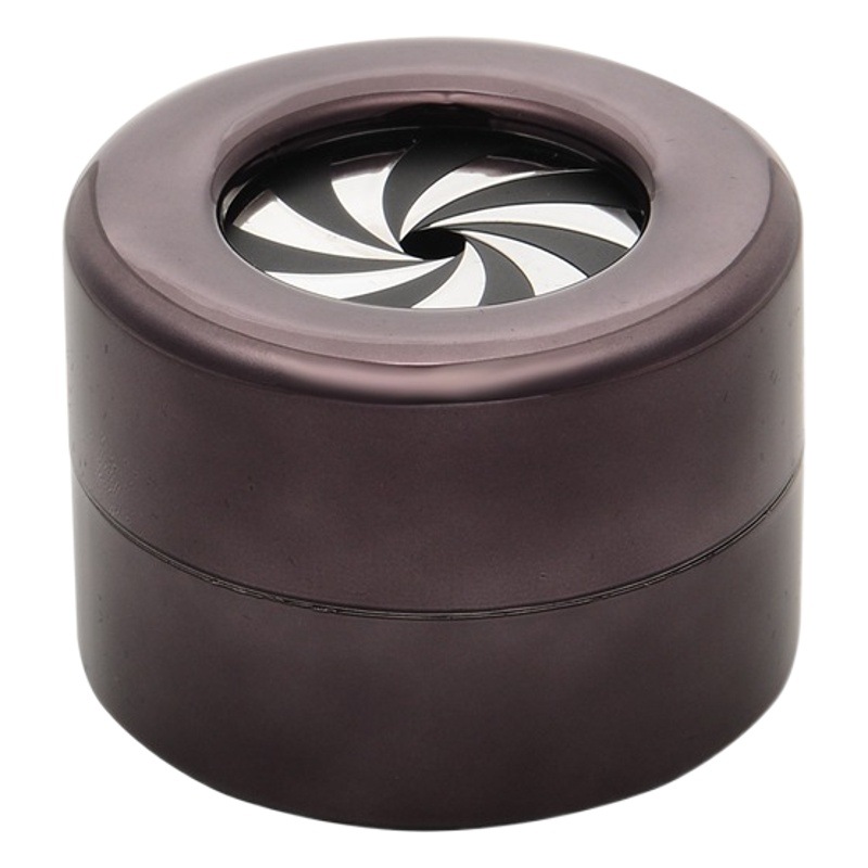 New aluminum alloy material adjustable rotating ring box jewelry jewelry packaging box jewelry gift display packaging