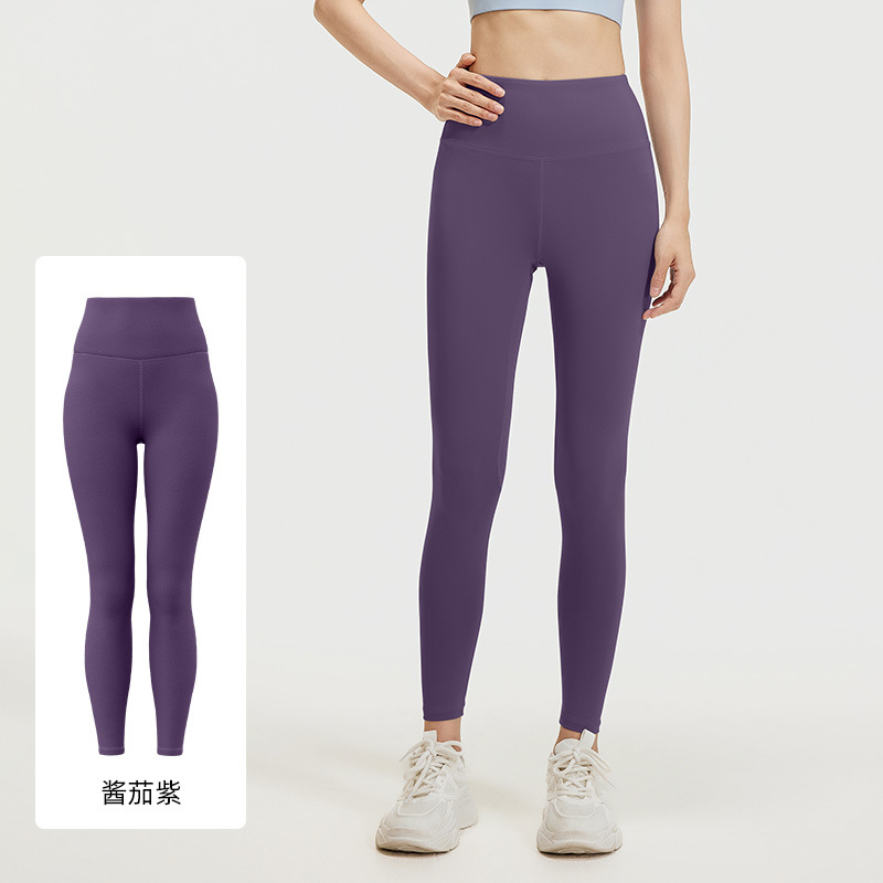 Picture of Ju Yitang Fitness Pants for Running Hip-lifting High Waist Abdominal Tight Stretch Sports Yoga Pants for Women