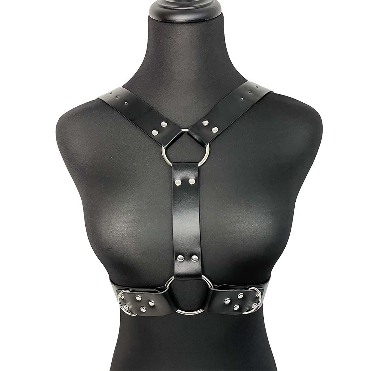 European and American Fashion Fun Tie Clothes Rivet Waist Strap Trendy All-match PU Leather SM Bundle Clothes Waist Chain Belt