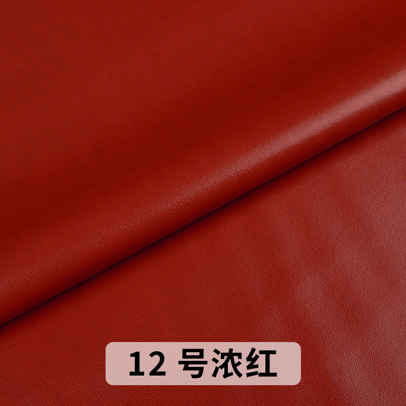 Picture of Yiwu factory nappa grain pu leather whole in stock wholesale leather bed seat luggage sofa artificial leather fabric