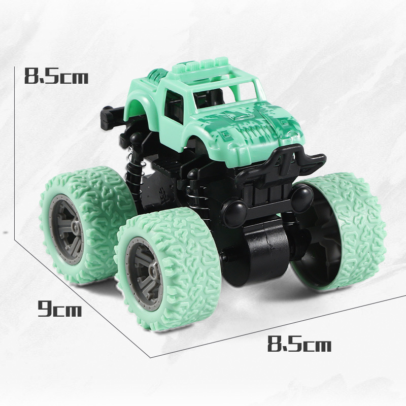 Picture of Off-road inertia pull-back four-wheel drive model boy stunt children's toy car crash car manufacturers wholesale