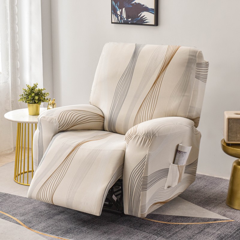 Cross-border Hot Sale Stretch All-inclusive Sofa Cover Multifunctional Chivas Regal Electric Massage Chair Rocking Chair Sofa Cover Thickened