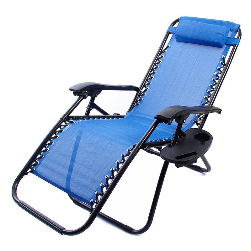Picture of Outdoor camping beach chair office lunch break chair zero gravity folding recliner for the elderly balcony chair wholesale generation