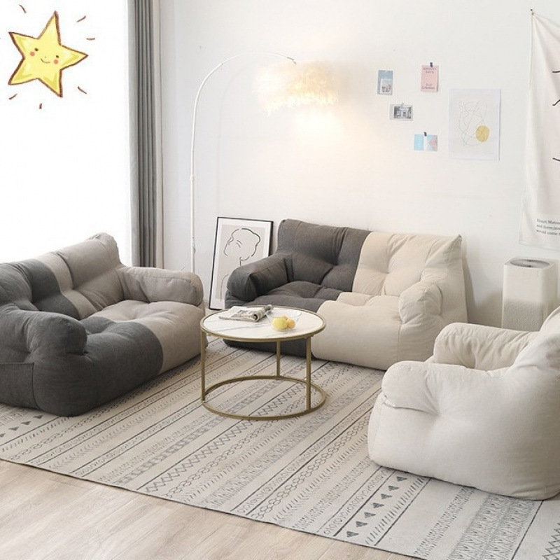 Picture of Lazy sofa, tatami double, above-ground room, bedroom, rental house, dormitory, Internet celebrity single sofa