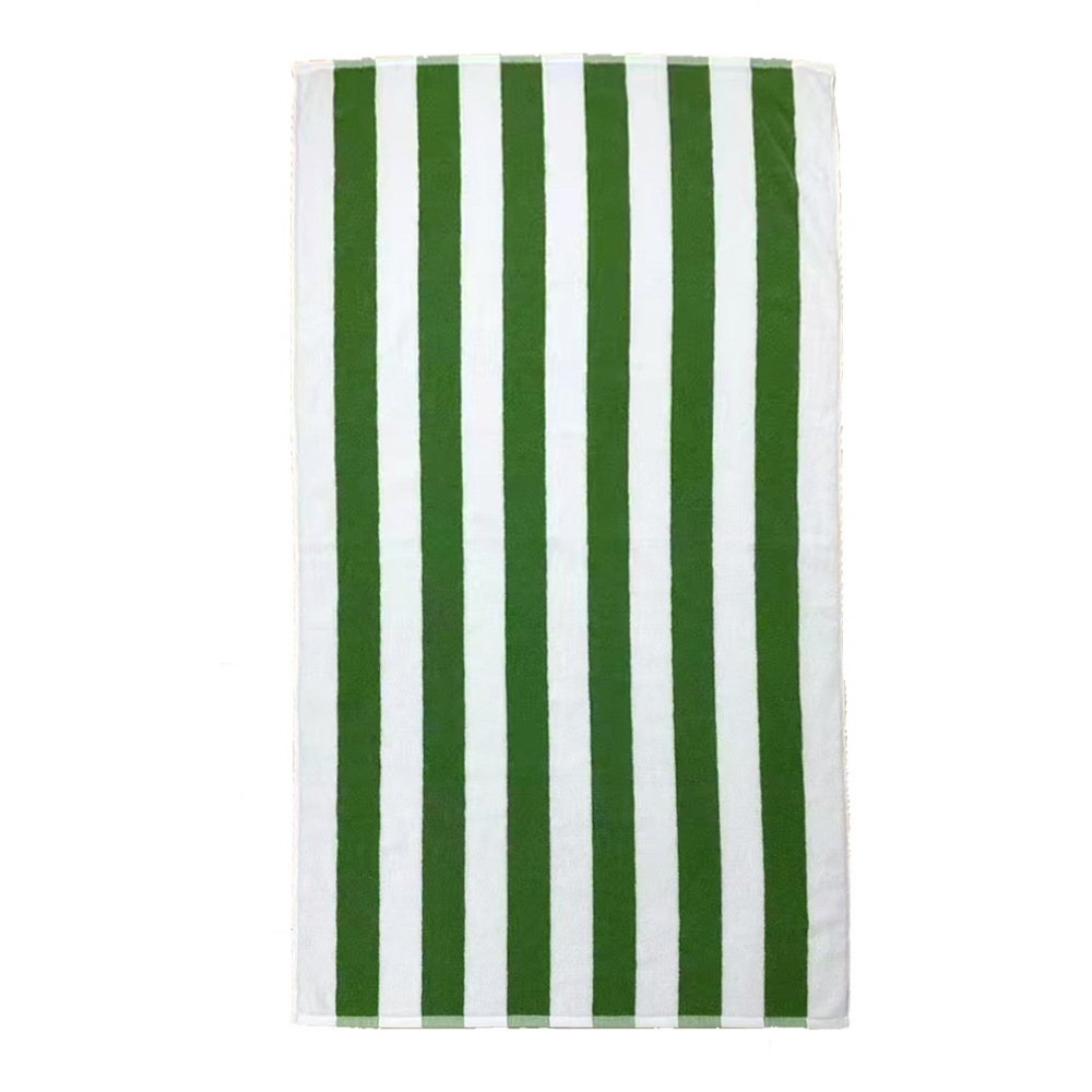 Picture of Foreign trade cotton beach towel wholesale European and American striped swimming bath towel cotton yarn-dyed 75*152 Amazon beach towel