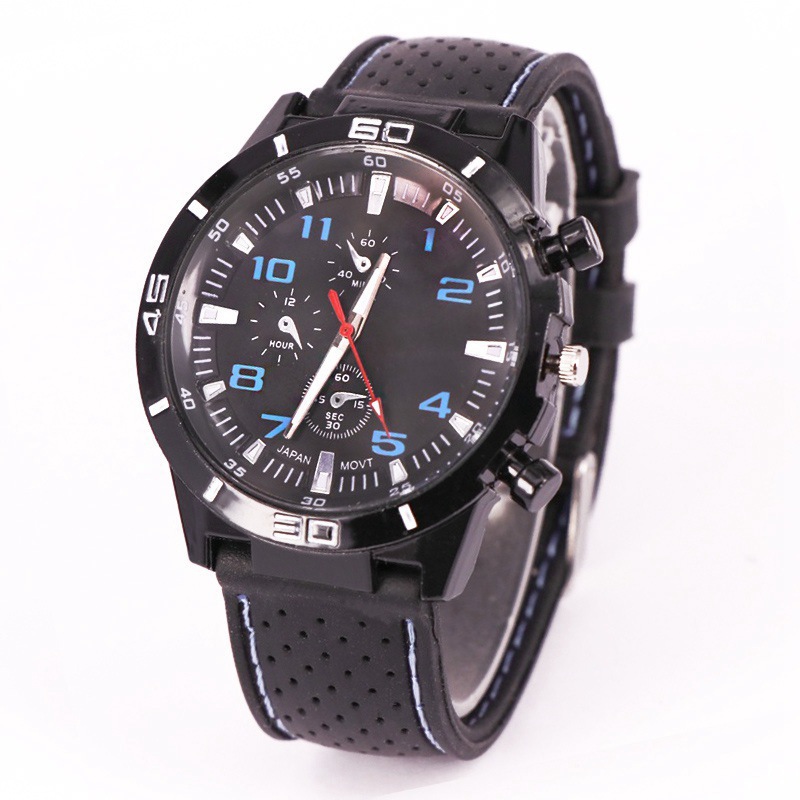 Picture of Car Wire Belt Fashion sports car Mechanical Watch Men's Series sports car Watch Student Men's Silicone Band Sports Watch