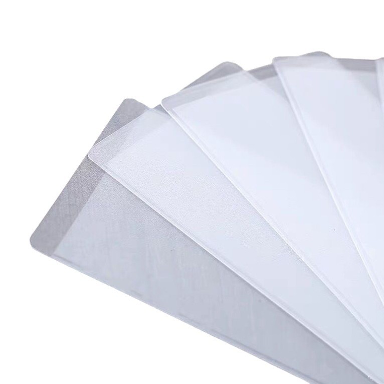 Picture of Transparent frosted PVC Bank bus ID card card cover waterproof anti-scratch degaussing ID card cover protective cover