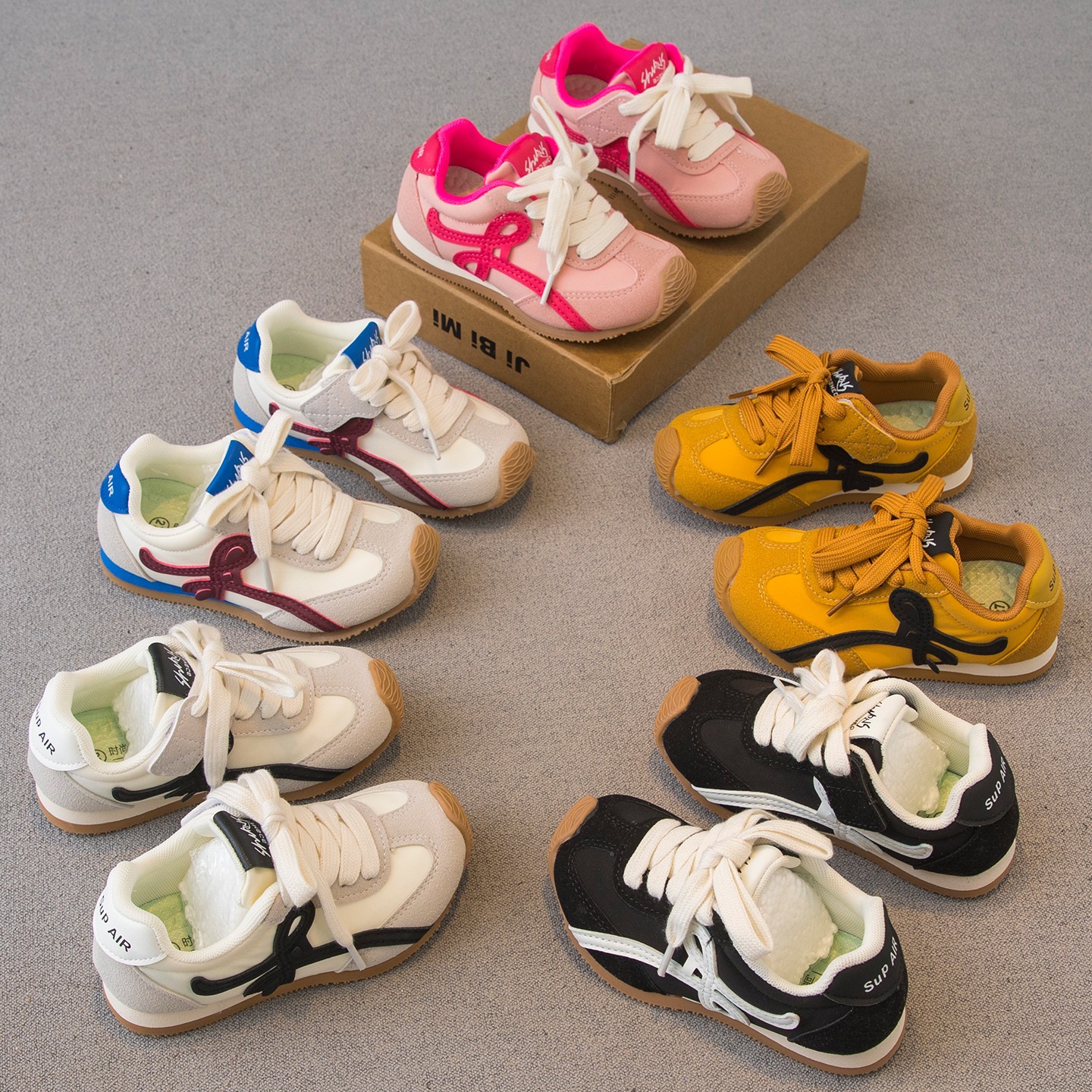Children's Shoes 2025 Autumn New Low-Top Board Shoes Breathable Mesh Girls' Argan Shoes Baby Boys' Sneakers