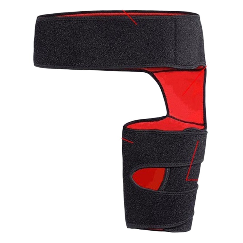 Amazon Adult Fitness Leg Protector Anti-muscle Anti-strain Hip Protector Groin Sports Protector Leg Protector
