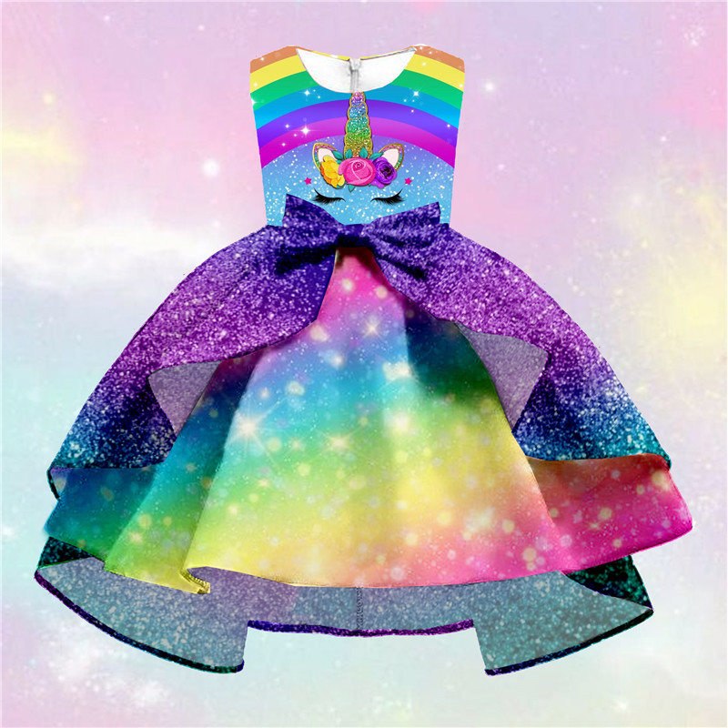 Picture of European and American New Elegant and Fashionable Female Princess Skirt European and American Style Girl's Fashionable Skirt with Puff Sleeves Lolita