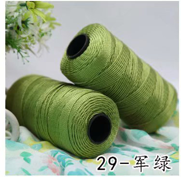 Picture of Three strands of nylon thread twine hook wire knitting hook hat shoes line car seat ice silk wool manufacturers wholesale