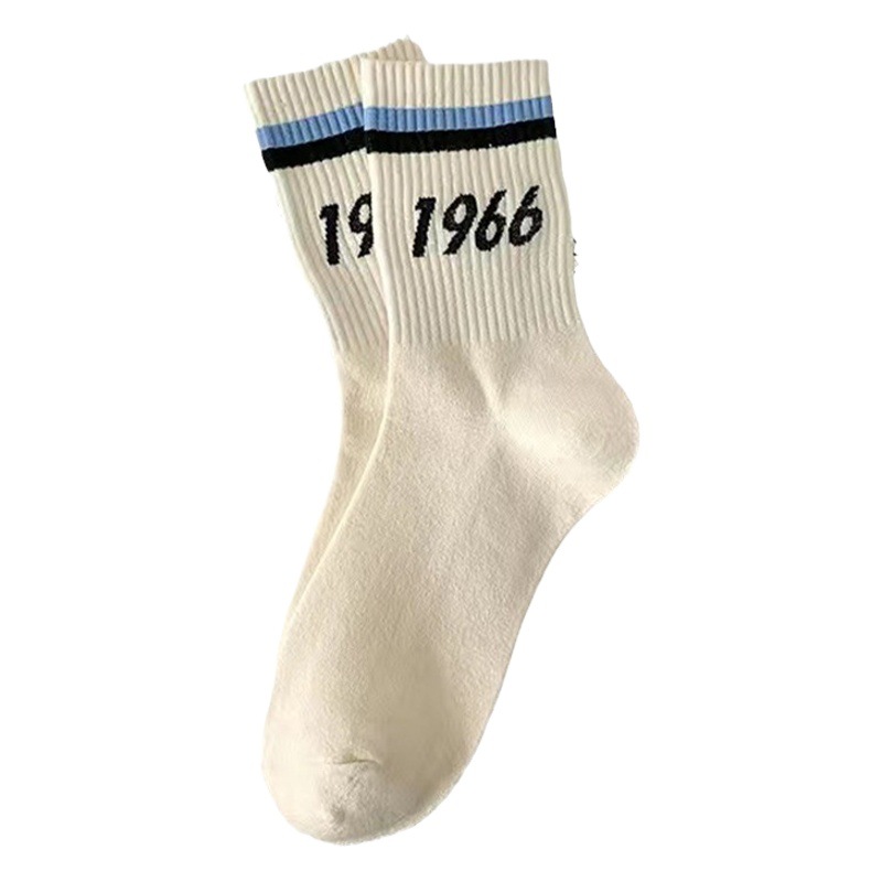 Student Stockings Zhuji Cotton Socks Wholesale Men's White Sports Basketball Socks Sweat-Absorbent Autumn and Winter Mid-Calf Socks for Women