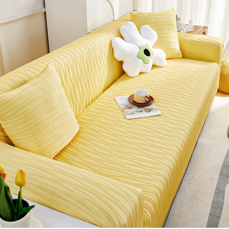 Picture of Carefully Selected New Ice Silk Sofa Cover, All-Inclusive Universal Cover, Universal Summer Elastic Lazy Sofa Cover, Anti-Cat Scratch