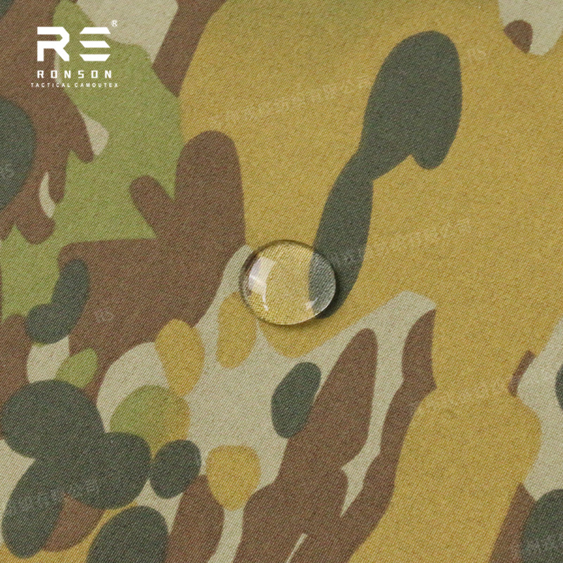 Picture of 228T Taslon 3-in-1 composite nylon hardshell softshell jacket fabric, new Australian camouflage, infrared protection