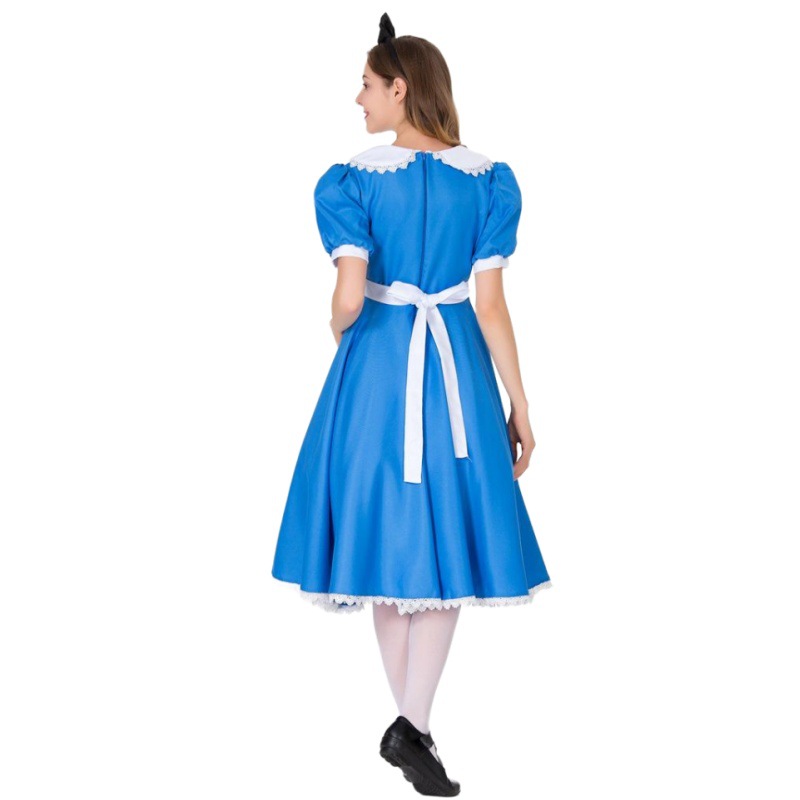 Picture of Foreign Trade European and American Women's Dress Halloween Cos Costume Alice Maid Costume Stage Performance Costume Women's Clothing