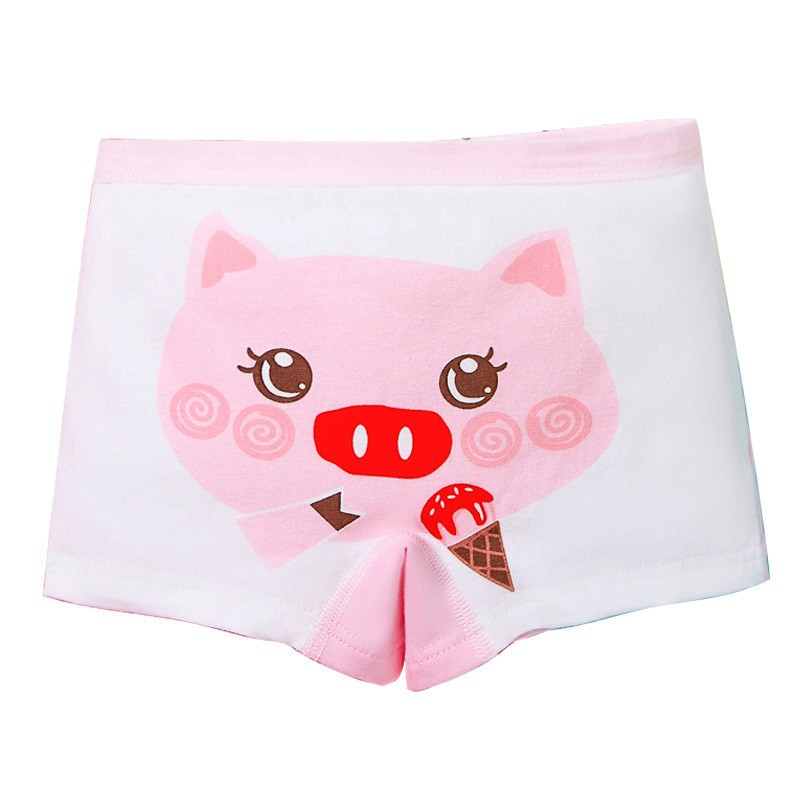 Picture of Children's Girls Underwear Baby Girls Boxer Briefs Kidsren Girls Pure 95% Cotton Shorts Briefs Wholesale