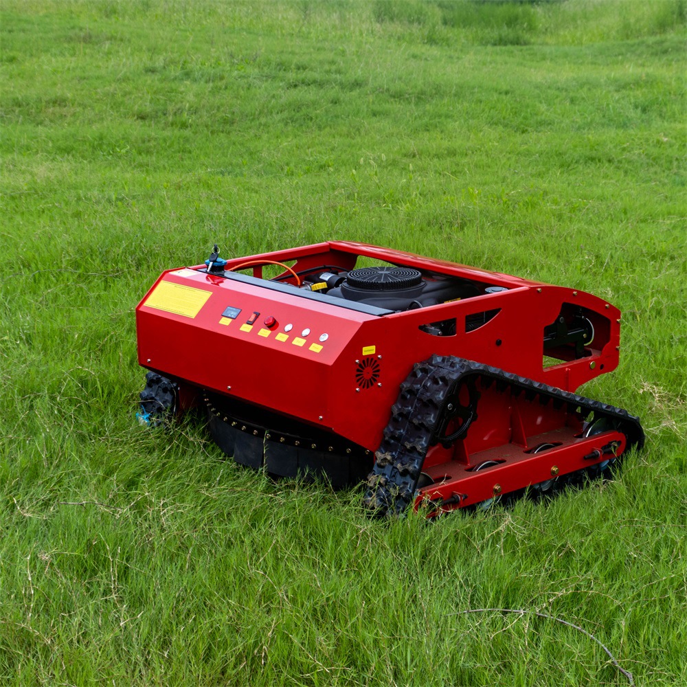 Source manufacturers crawler remote control lawn mower type 800 household lawn mower mountain land shredder