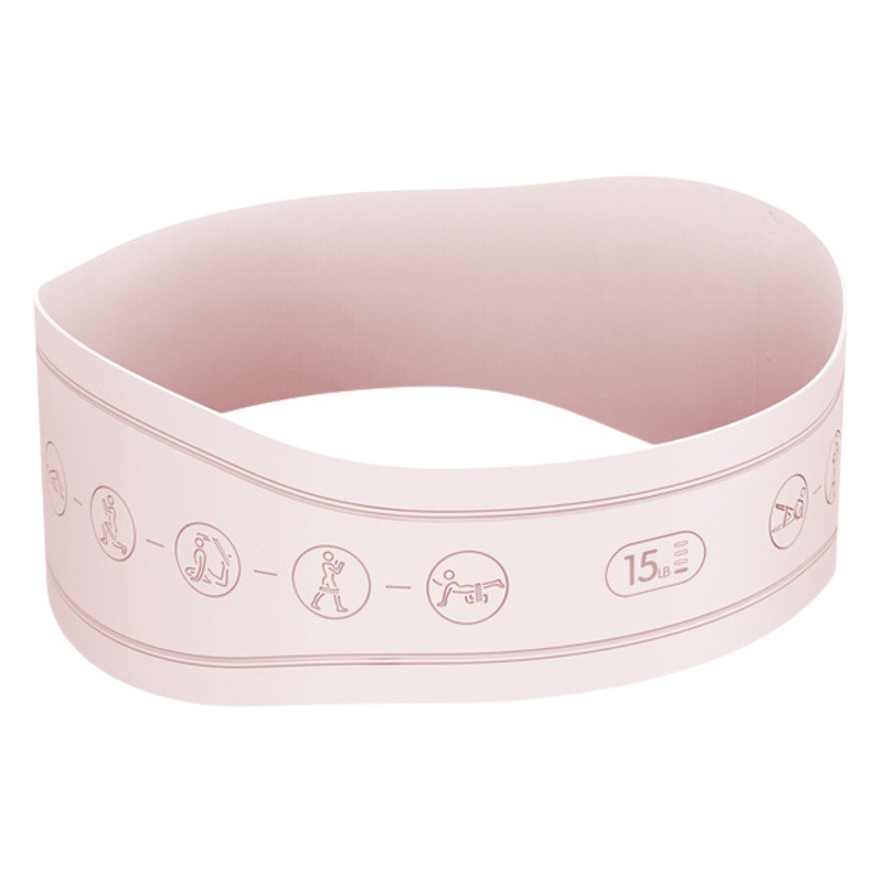 Yoga elastic ring fitness men and women resistance band elastic band hip strength training stretch tension band hip lifting ring