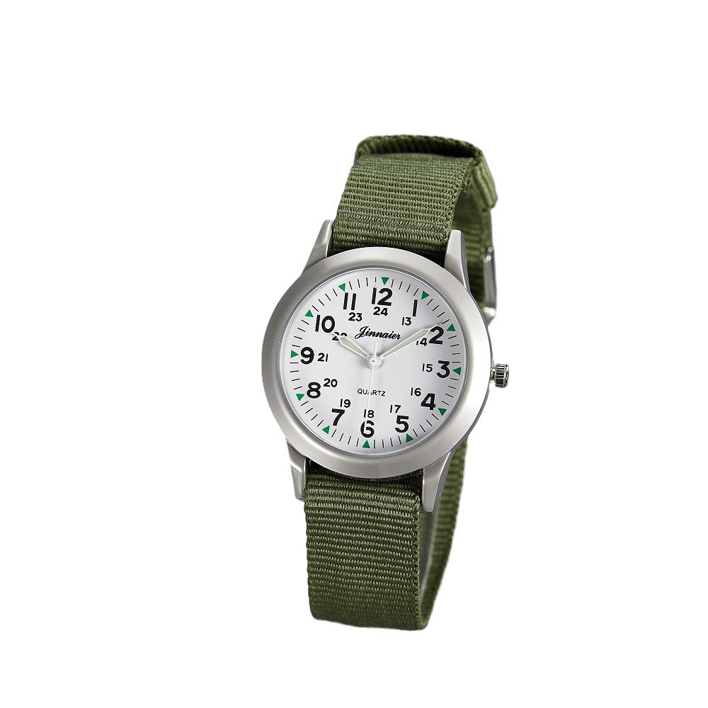 Picture of Student Casual Canvas Woven Watch with Pin Buckle Watch Pointer Manufacturer Popular Cross-Border Wholesale Watch
